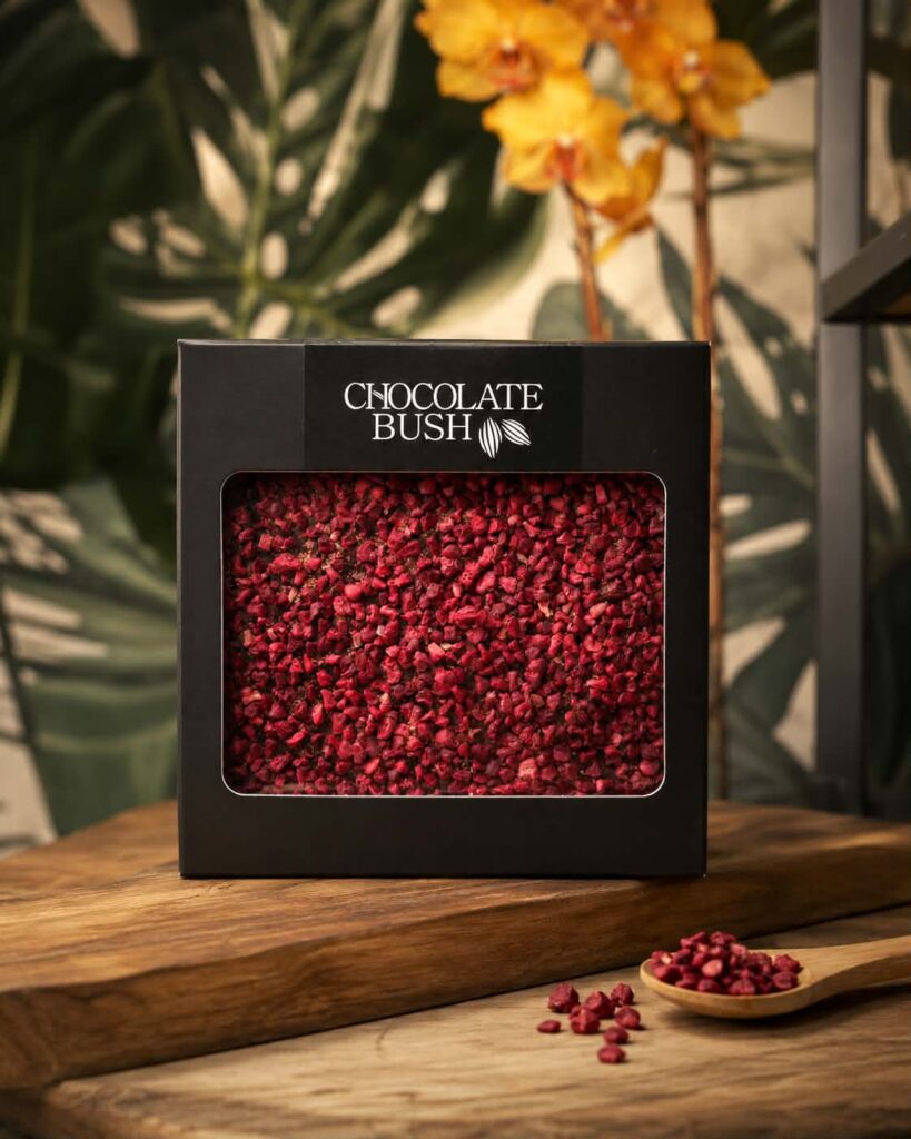 Czekolada gorzka malina-chilli